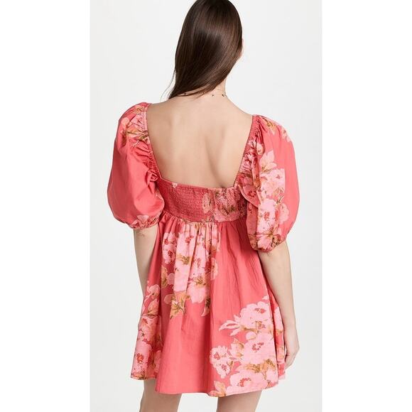 Free People Pink Floral Mini Dress - Picture 5 of 13